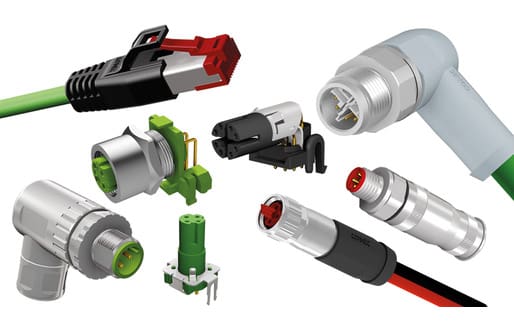 Conec M8 and M12 Connectors BUS Systems