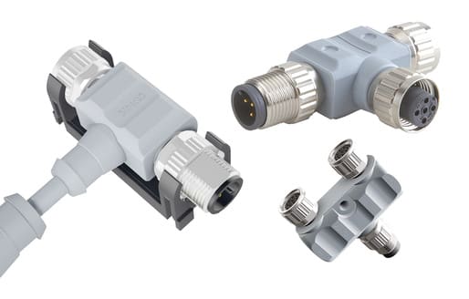 Conec M8 and M12 Connectors Junction Systems