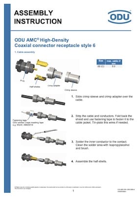 odu-amc-hd-coaxial-connector-receptacle-style-6-assembly-instruction-en