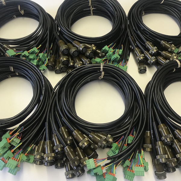 Mil spec circular cable assemblies