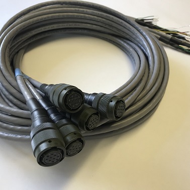 Mil spec custom circular cable assemblies